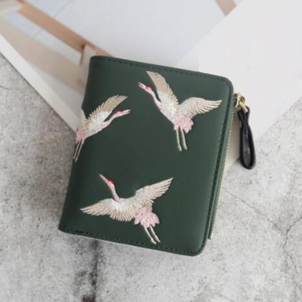 Damenbrieftasche klein M315 dunkelgrün