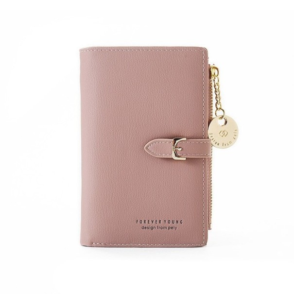 Damenbrieftasche mit Schnalle M132 altrosa Damenbrieftasche mit Schnalle M132 altrosa