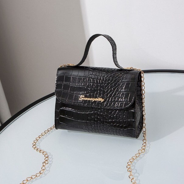 Damenhandtasche mit Schlangenledermuster M1557 hellviolett