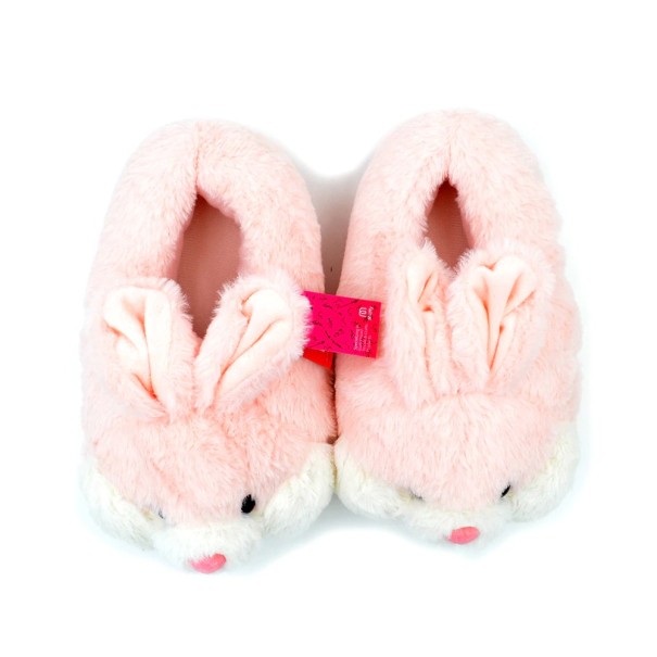 Damenhausschuhe - Kaninchen rosa 39