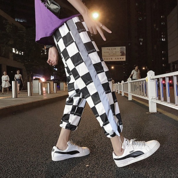 Damenhose mit reflektierendem Streifen L 3