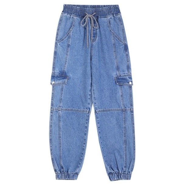 Damenjeans mit elastischem Bund A200 M