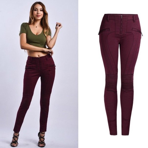 Damenjeans mit Reißverschlüssen M 2