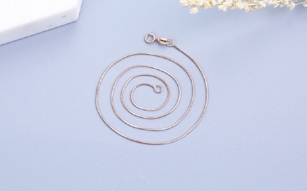 Damenkette G451 rosa