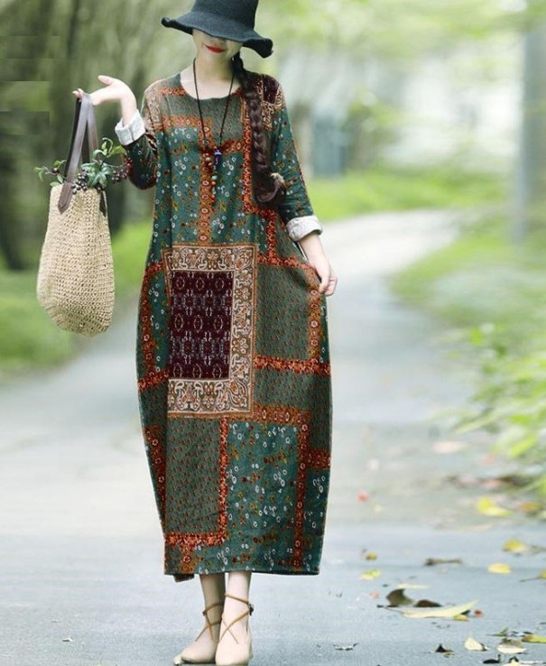Damenkleid Jenny grün S