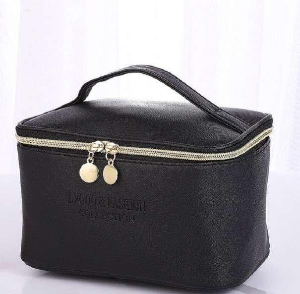 Damenkosmetiktasche T490 schwarz L