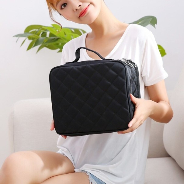 Damenkosmetiktasche T522 schwarz XL