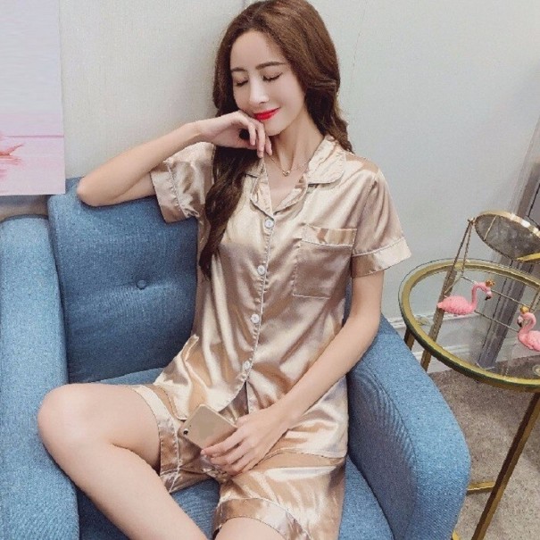 Damenpyjama P2610 beige 3XL