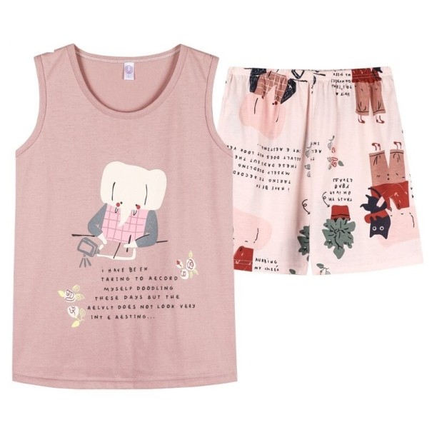 Damenpyjama P2669 S 5