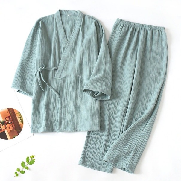 Damenpyjama P2677 grün L