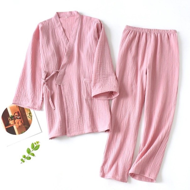 Damenpyjama P2677 rosa M