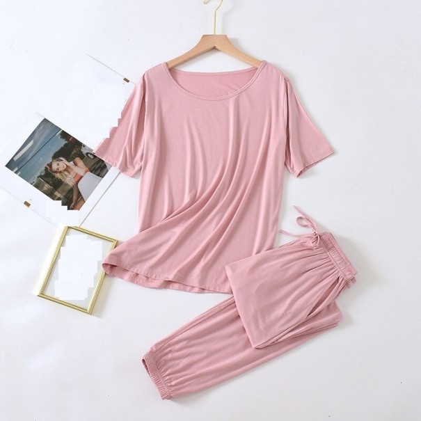 Damenpyjama P2685 rosa L