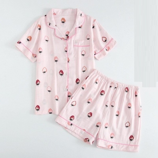 Damenpyjama P2702 rosa S