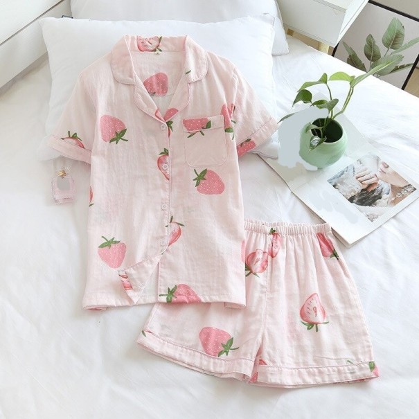 Damenpyjama P2707 rosa L