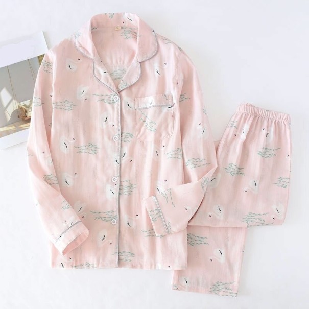 Damenpyjama P2717 rosa L