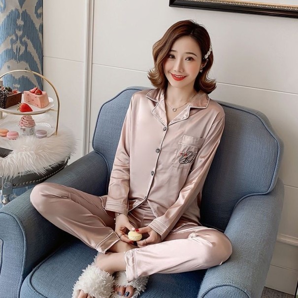 Damenpyjama P2769 beige L