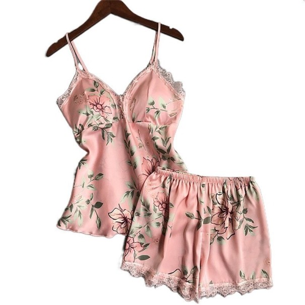 Damenpyjama P2849 rosa M