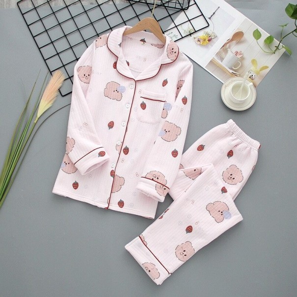 Damenpyjama P2869 rosa L