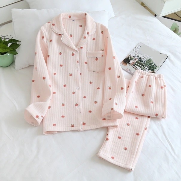 Damenpyjama P2870 rosa L