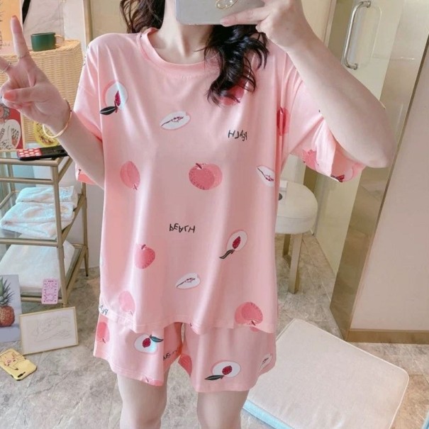 Damenpyjama P2948 rosa L