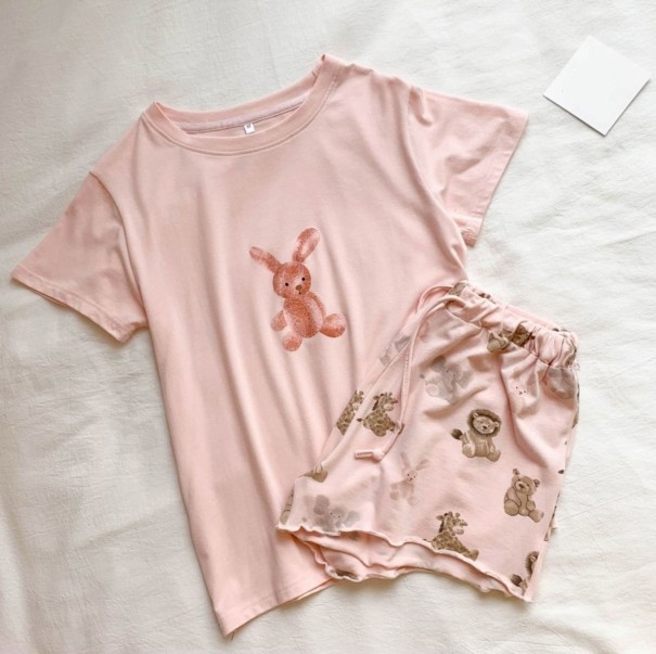 Damenpyjama P2982 rosa XS