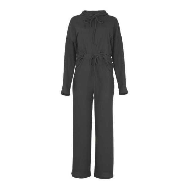 Damenpyjama P3009 schwarz L