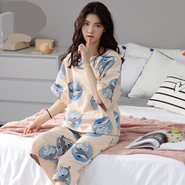 Damenpyjama P3099 L 1