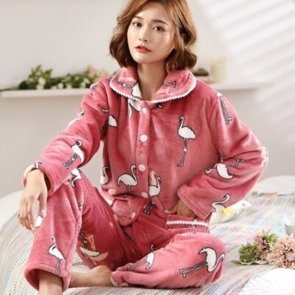 Damenpyjama P3140 altrosa L