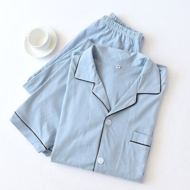 Damenpyjama T2418 hellblau S