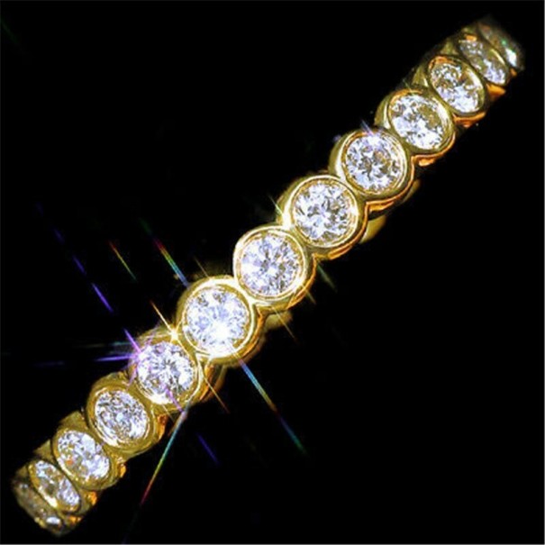 Damenring D1267 golden 10
