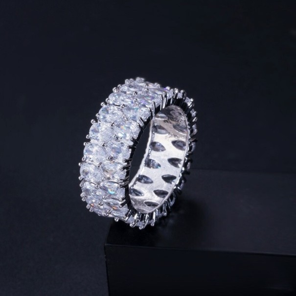 Damenring D1305 weiß 9