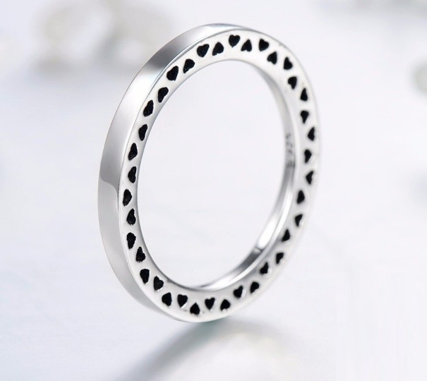 Damenring D2357 silbern 7