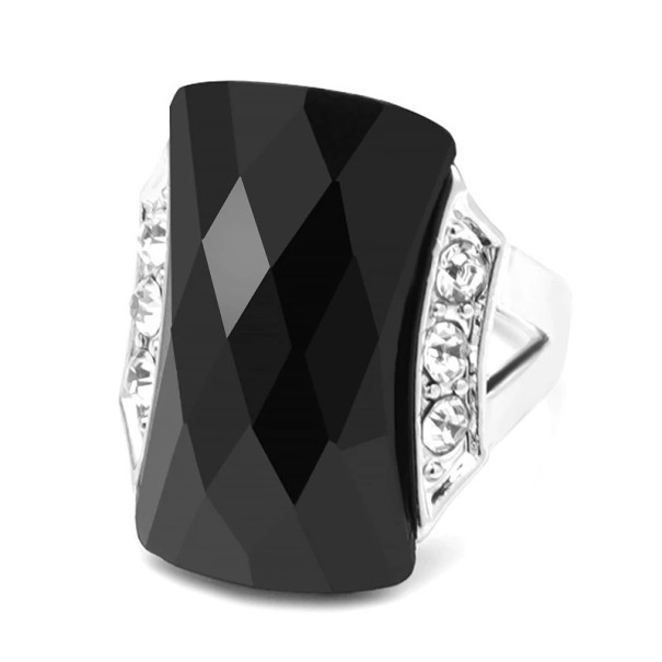 Damenring D2726 schwarz 9