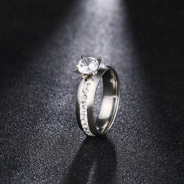 Damenring D2759 silbern 6