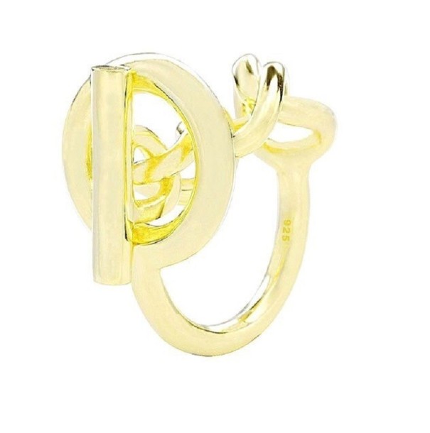 Damenring D996 golden 9