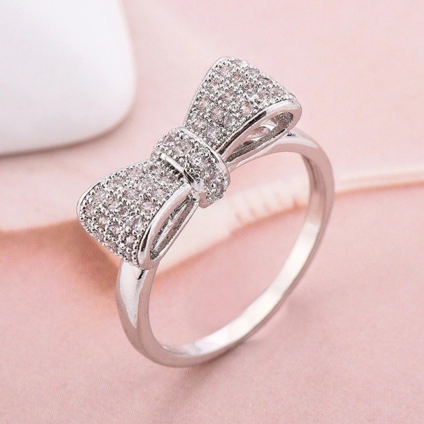 Damenring mit Schleife D2826 6