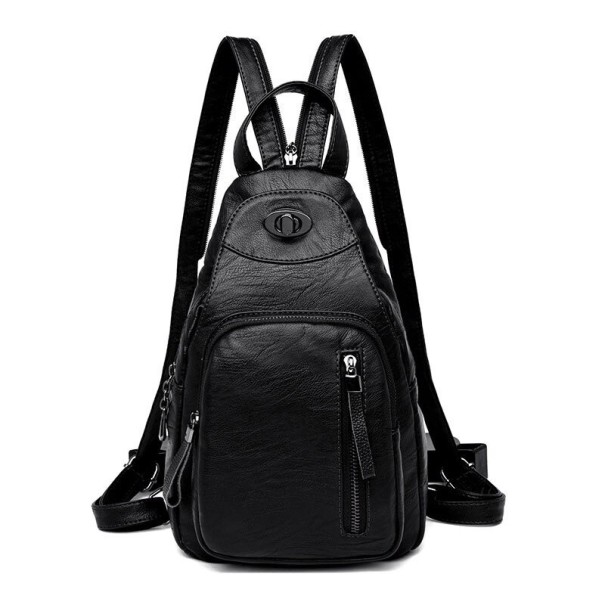 Damenrucksack E832 schwarz