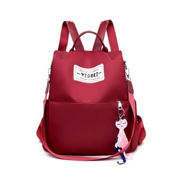 Damenrucksack E851 weinrot