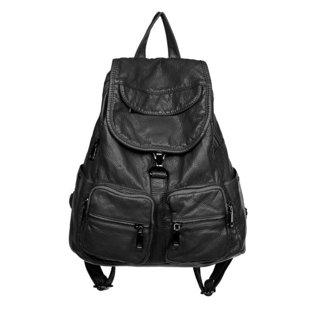 Damenrucksack E912 schwarz