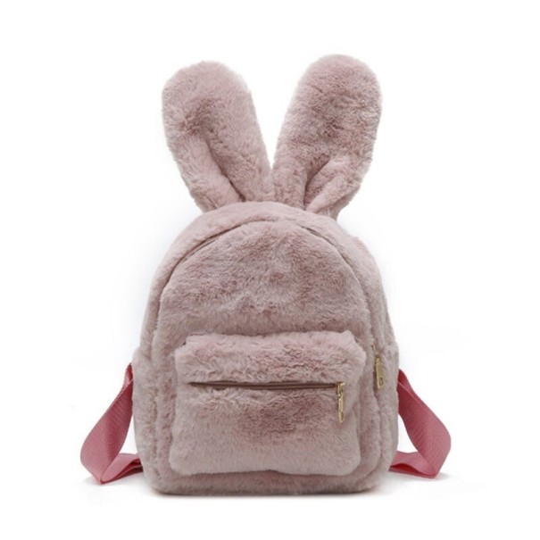 Damenrucksack mit Ösen E873 rosa