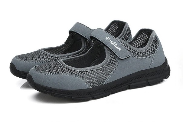 Damensandalen Karin dunkelgrau 41