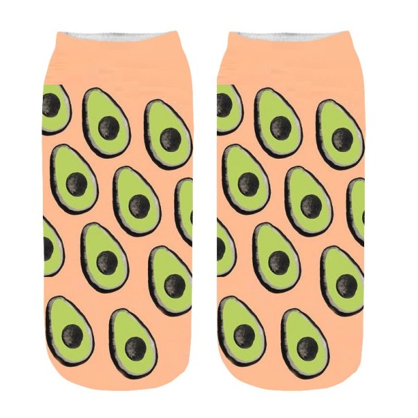 Damensocken - Exotische Frucht 1