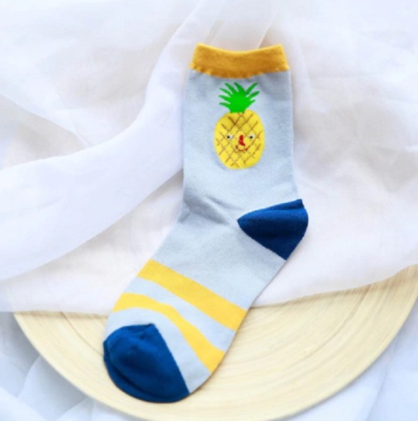 Damensocken - Obst und Gemüse 4