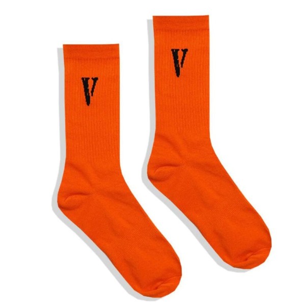 Damensocken orange