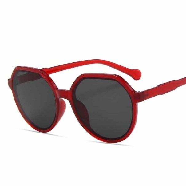 Damensonnenbrille E1553 dunkelrot