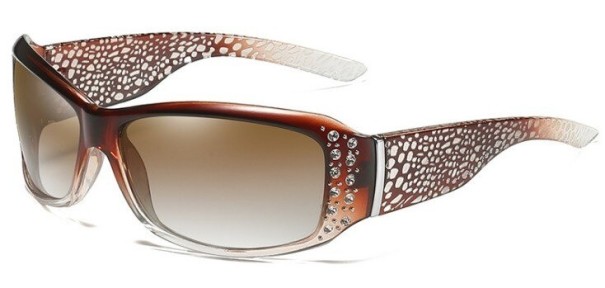 Damensonnenbrille E1623 braun
