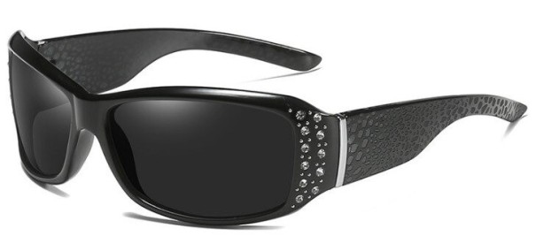Damensonnenbrille E1623 schwarz