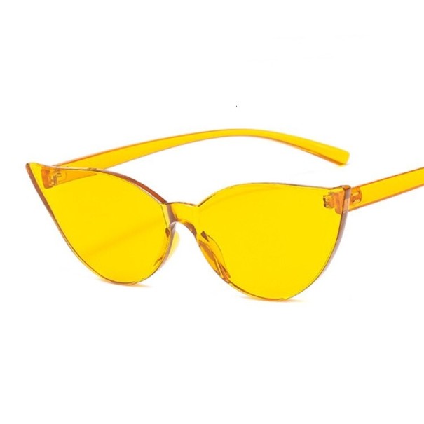 Damensonnenbrille E1694 dunkelgelb