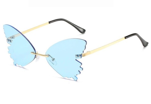 Damensonnenbrille E1726 hellblau