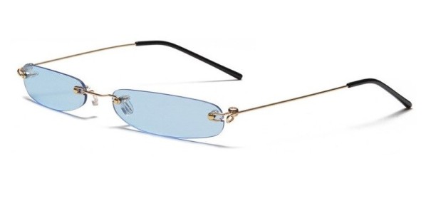 Damensonnenbrille E1767 hellblau
